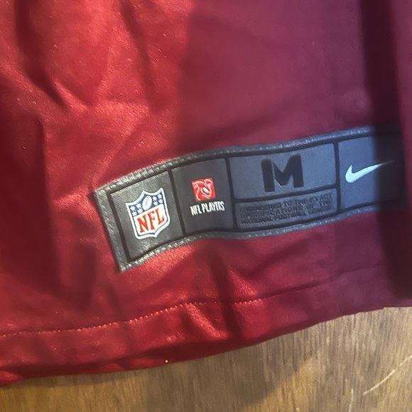 NFL throw back Maroon On-Field Jersey #7 Dwayne Haskins Jr - Picture 4 of 6